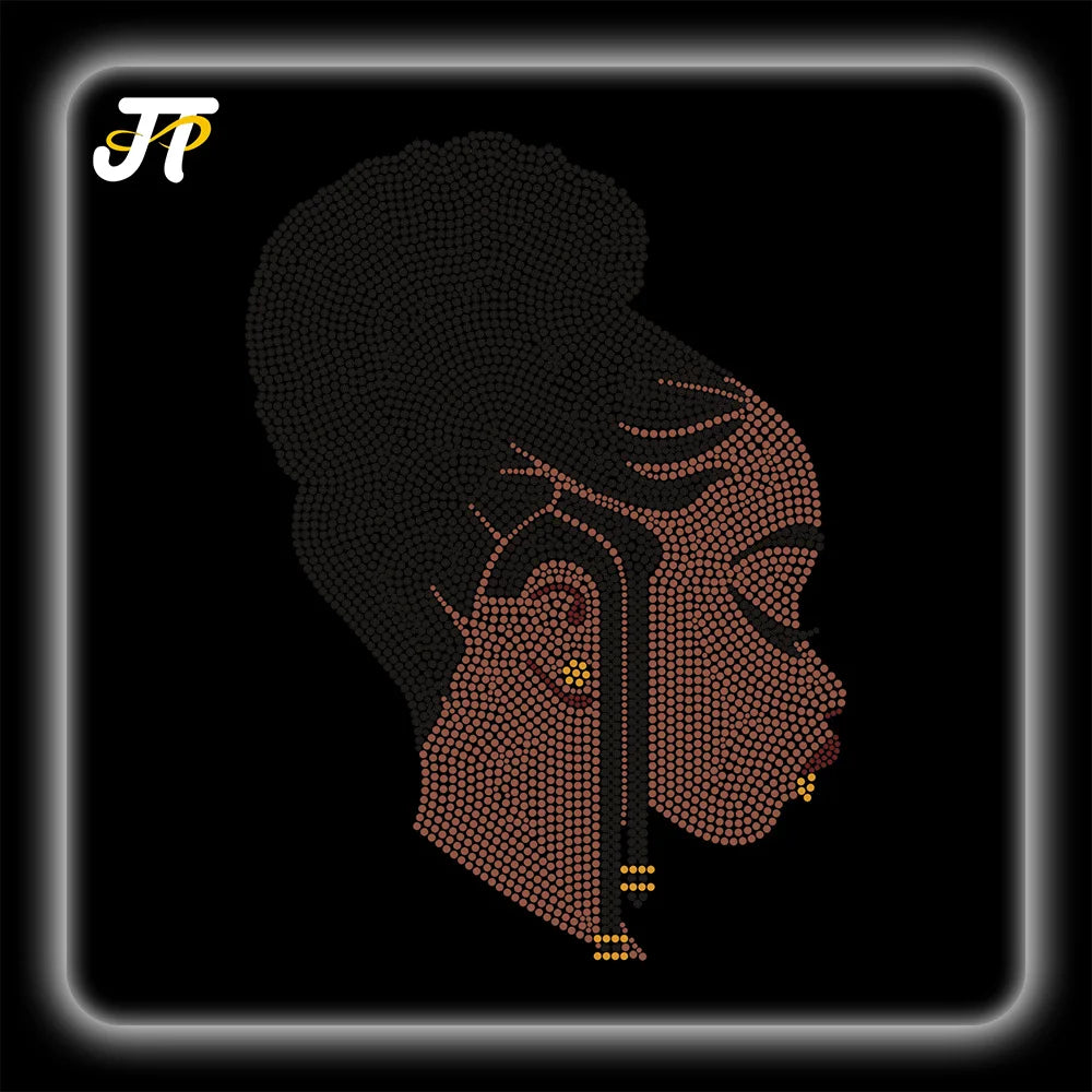 T&J Customizable Chicago Bears Iron-On Elephant Rhinestone Transfer Sheets Hot-Fix Plastic Cheerleading Uniforms Apparel