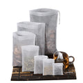 In Stock Tea Bags with Cotton Draw Strings Filter Tea Bag Heat Seal Empty Loose Leaf Tea Bags