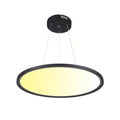 D780MM Color Temperature 3000-6000K Dimmable Large Customized Size Surface MountedSuspension 50W Round Ceiling LED Panel Light