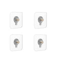 Strong Sticky Hook Fixer for Wall Top Wall Hanging Photo Frame Non-Marking Nail Free Punching Screw Paste Bathroom Living Room