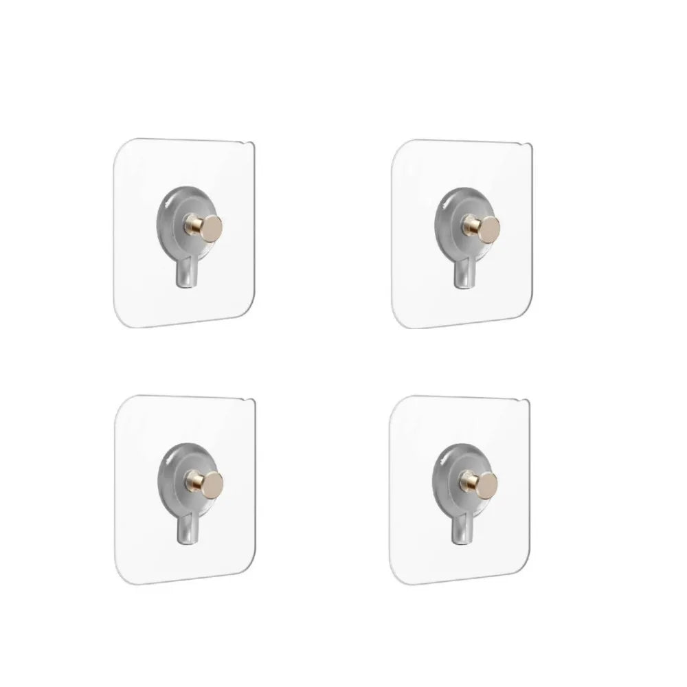 Strong Sticky Hook Fixer for Wall Top Wall Hanging Photo Frame Non-Marking Nail Free Punching Screw Paste Bathroom Living Room