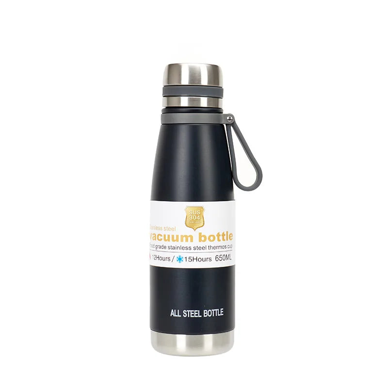 650ml Cola Bottle Stainless Steel Vacuum Double Wall Bpa Free Eco Friendly Sports Gym Custom Metal Flask Insulated Water Bottles