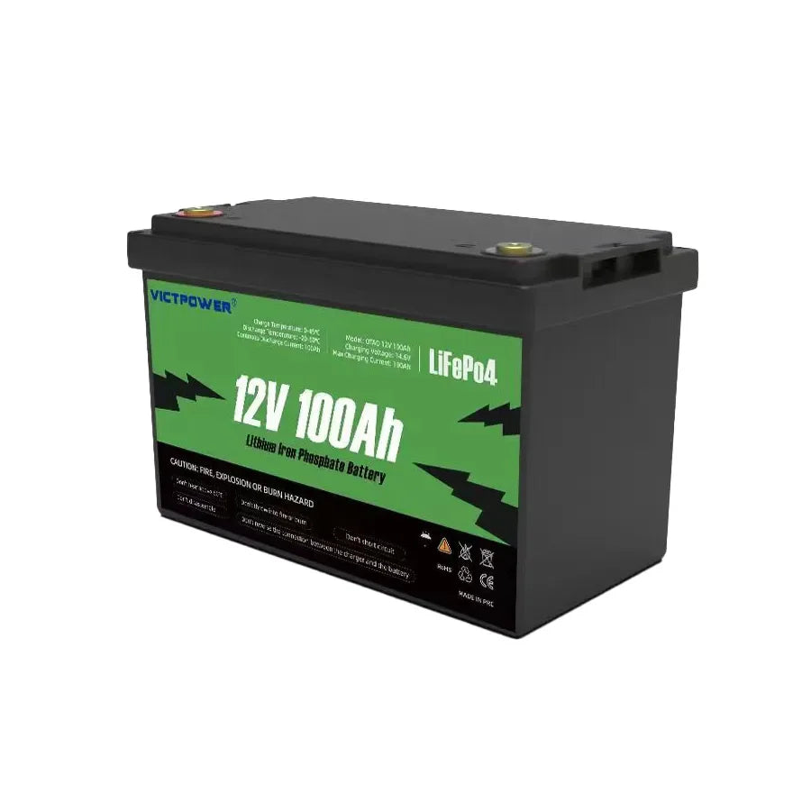 Wholesale 12V 100Ah BMS Lifepo4 Lithium Ion Battery Pack 3000 Cycle Super Capacitor for Home Energy Use