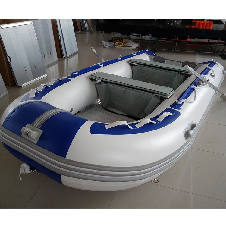 2026 Electric Motor Inflatable Boat Inflatable Life Raft Boat 3.8m Plywood Floor Inflatable Boat