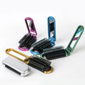 Foldable Travel Compact Mirror with Hair Brushes Folding Pocket Mini Hair Comb Mirror