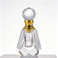 Hot Sale 1.5ml Mini Empty Pocket Perfume Bottle Stock Refillable Clear Crystal Oud Attar Oil Bottle with Glass Stick