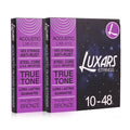 Durable LX6 010 011 012 OEM Custom Packaging Coated Steel Acoustic Guitar Strings With Good Rust Prevention