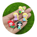 New Mini Princess Resin Charms Flatback Girl Cabochon for Scrapbook Hair Clips Making