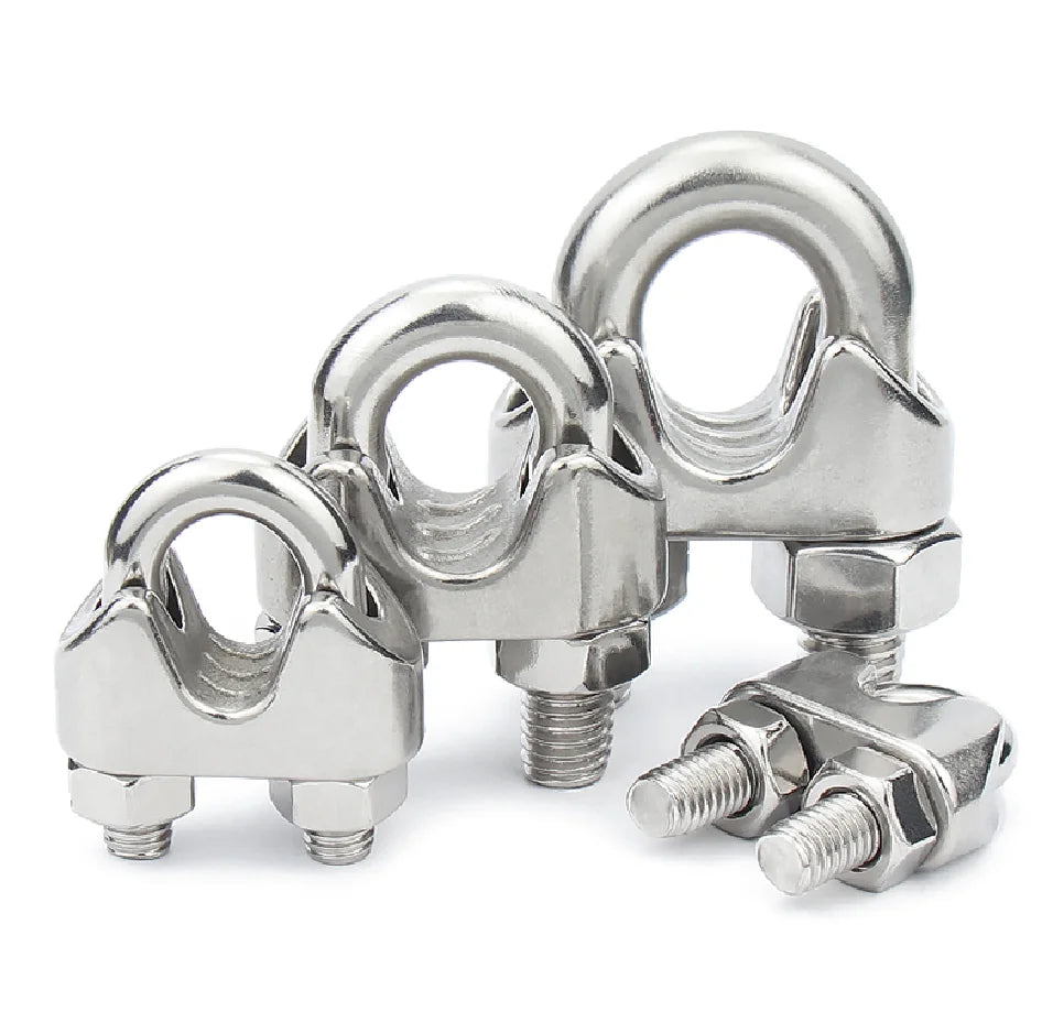 Stainless Steel 304 316 Wire Rope Clamp Rope Clip
