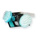 Baoli OEM Cepillo Para Mascotas 75x95mm 68g Pet Bath Massage Hair Brush Massage Silicone Pet Grooming Brush