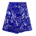 African Velvet Lace Fabric Glitter Dress Fabric Floral Embroidery Sequin Velvet Fabric