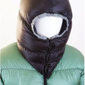 Nylon Fabric Duck Filled 700 Fill Power Custom Striped Warm Balaclava Hats Camping Waterproof Ultra-light Windproof Earflap Four