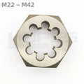 Hex Screw Thread Rolling Die M22 M24 M25 M26 M27 M28 M30 M33 M36 M42 Non Standard Coarse Fine Bolt Pitch Custom