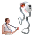 Fitease Multi-Function 5 Model Kneading LED Red Light Therapy Hot Compress 3D Neck Shoulder Massager ABS+Silicone 2000mAh 3.7V