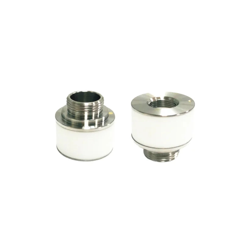 Raysoar M15 H22.7 D24.5 Laser Ceramic Ring High-Accuracy Fiber Nozzle Holder for NUKON Laser Cutting Machine Parts