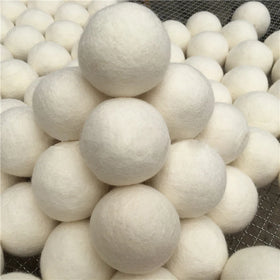 ECO Natural Natural Fabric Softener Laundry Wool Drying Ball for Dryer Set