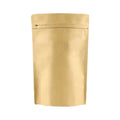 Customized Biodegradable Recyclable Kraft Paper Doypack Reusable Zipper Gravure Printing Surface Tea Coffee Sugar Pet Food Cakes