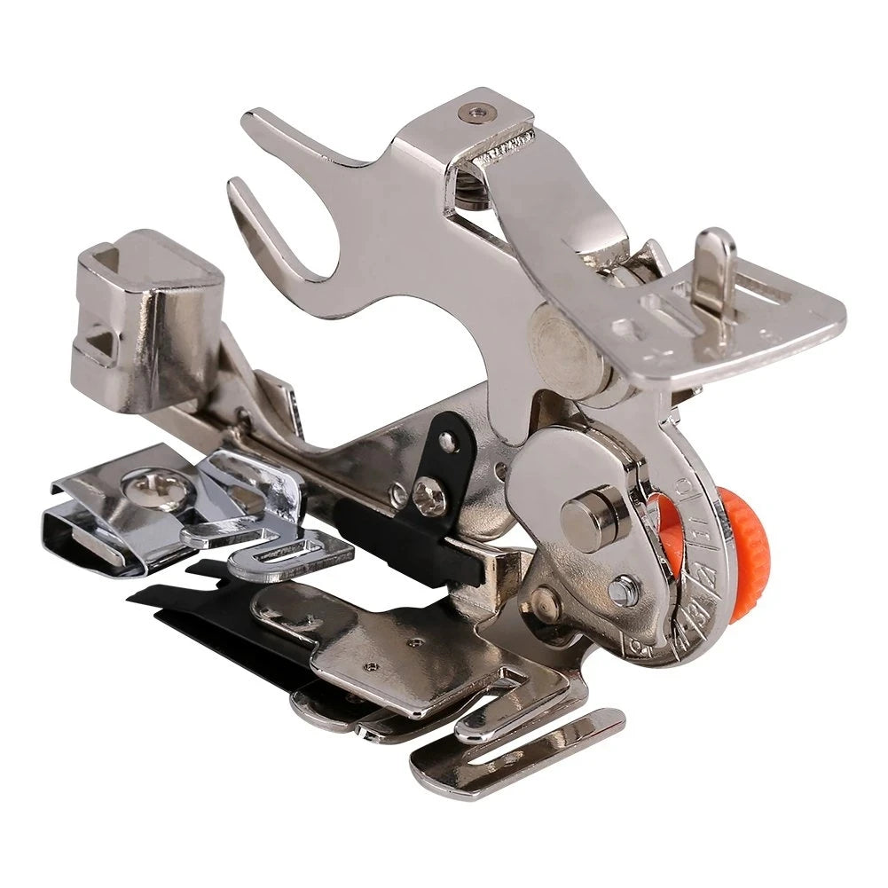 Singer Brother Low Shank Sewing Machine Accessory Ruffler Foot Gathering Pleats Ruffles Durable Metal Presser Foot Silver High