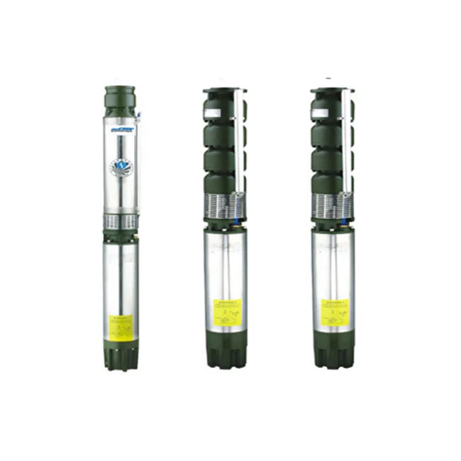 China Made QJ Type 1hp Submersible Deep-well Borehole Solar Powered Underground Water Pumps