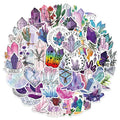 50PCS Boho Crystal Sticker Cute Trendy Waterproof Vinyl Decal for Teen Girl Laptop Water Bottle Guitar Phone Skateboard