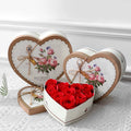 Hot Sale Christmas Valentine's Day Gift Boxes Heart-shaped Christmas Eve Customized Recycled Materials Magnetic Closure Various