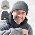 HZM-19274 High Quality Winter Acrylic Woman Blank Knitted Hat Silk Satin Lined Beanie Hat for Man