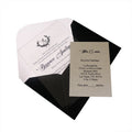 Wholesales Price Clear Acrylic Wedding Invitations Cards Clear Acrylic Wedding Cards with Black Velvet Envelope