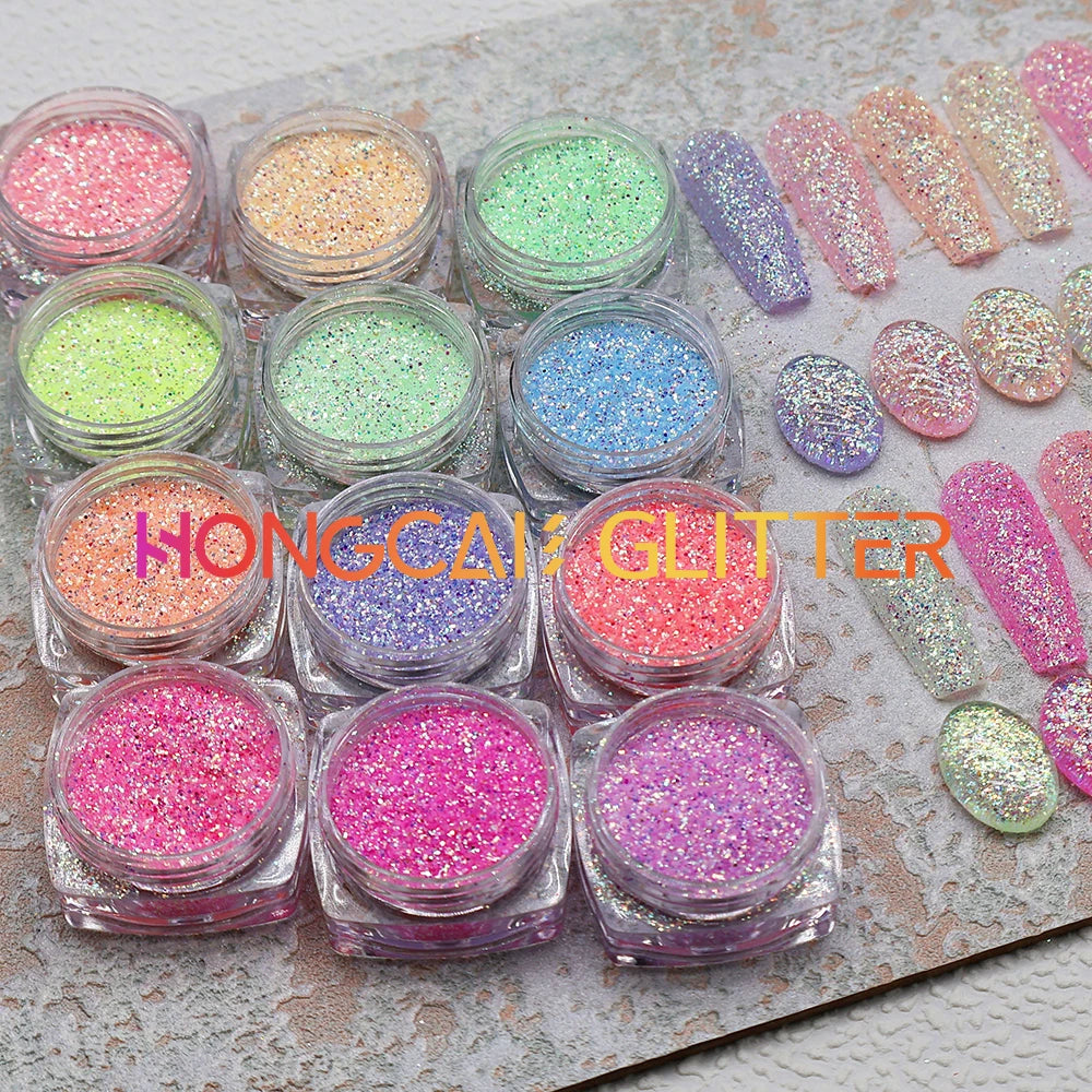 Polyester Ultra Fine Glitter Small Size Mix Glitter Wholesale for Resin Tumblers for Christmas Crafts & Arts