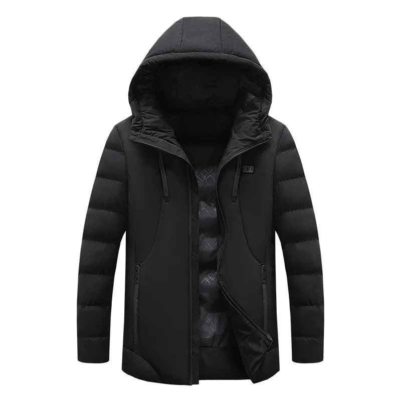 Topgear New Style USB Jacket Heated Customization  Windbreaker Waterproof Ski Wear for Men's Hiking & Trekking in Winter