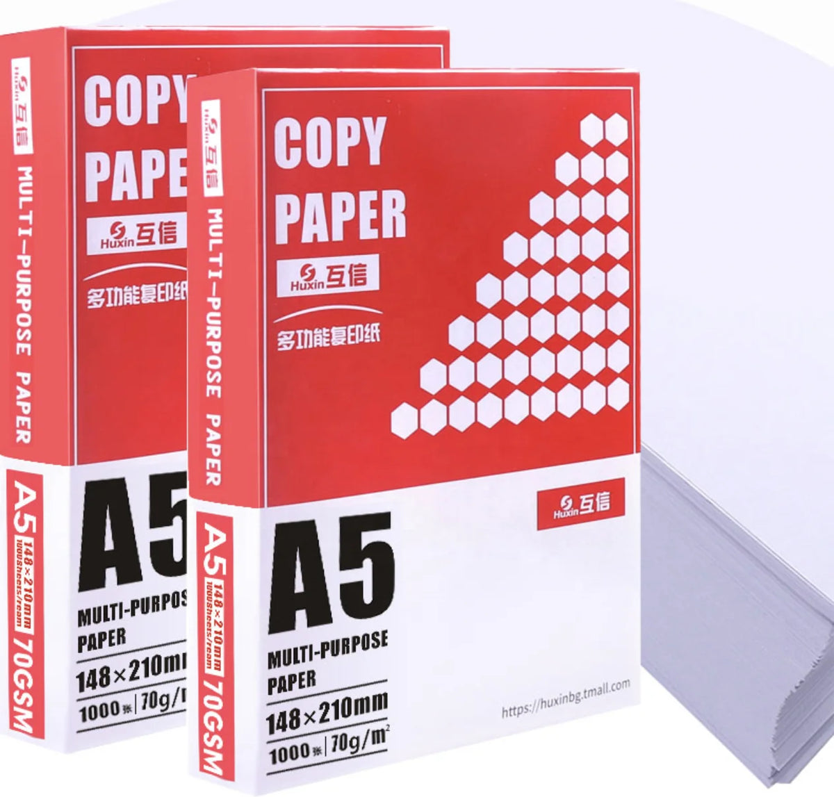 Wholesale Custom Package 500 Sheets Office Print Paper A5 Copy Paper 70gsm MegaBDM