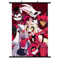 40*60cm 36 Designs Japan Good Quality Anime Hazbin Hotel Paintings Hanging Cloth Poster Wall Scroll Poster