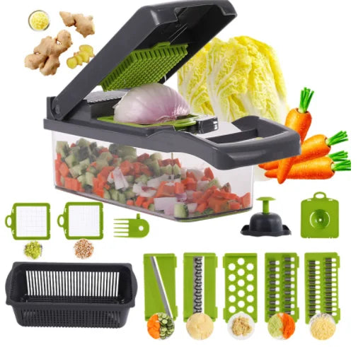 Multi-functional Chopping Tool Machine Creative Kitchen Press Type Vegetable and Fruit Wiper
