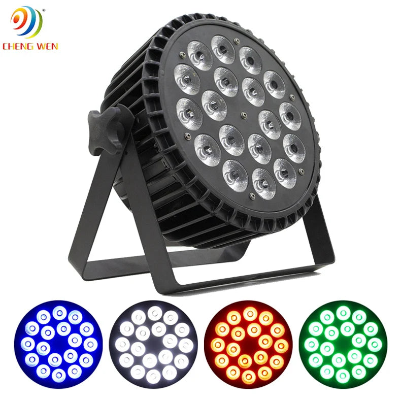 New Arrival 18pcs LED 4in1 Par Light DJ Stage