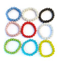 Wholesale 10 MM Crystal Rosary Beaded Style Bracelet Fashion Sparkly Crystals Rhinestones Ball Bracelets for Women
