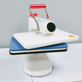 Topjlh 5 In1 Combo Heat Press Machines Tshirt Heat Press Plastic Casing Sublimation Machines for T-shirt Hat Cap Mugs