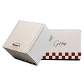 Unique Custom Logo Square Dessert Pastry Small Cake Packaging Box With Flip Cover