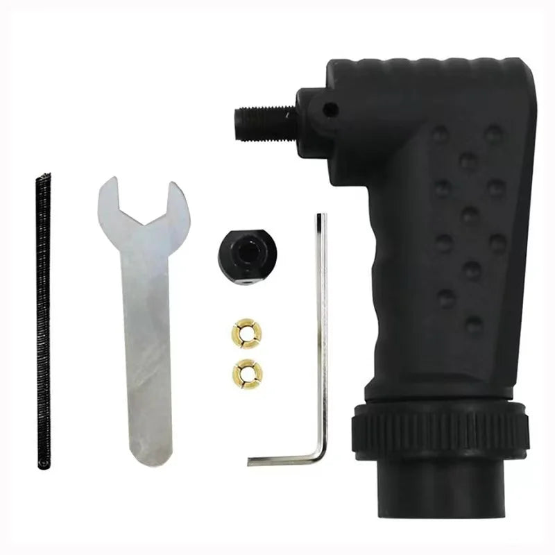 LISCA 90 Degree Small Electric Mill Bend Electric Mill Right Angle Electric Drill Corner Power Tools Accessories
