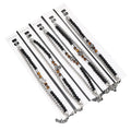 New Trendy Natural Tiger Eyes Stone Splice Stainless Steel Bracelet Gifts STB081