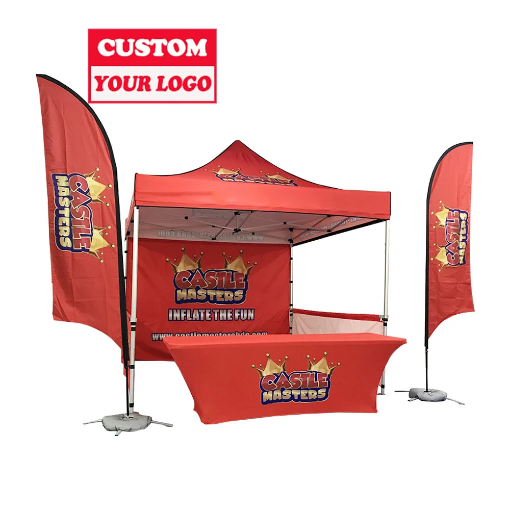 2018 JARMOO JMTT-01 Wind Resistant Nylon Aluminum Pole Folding Type Outdoor Trade Show Gazebo Tent 3x4.5m
