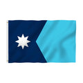 Promotional Minnesota Flag Banner 3x5ft 100% Polyester Double-sided Printing New Minnesota State Flag