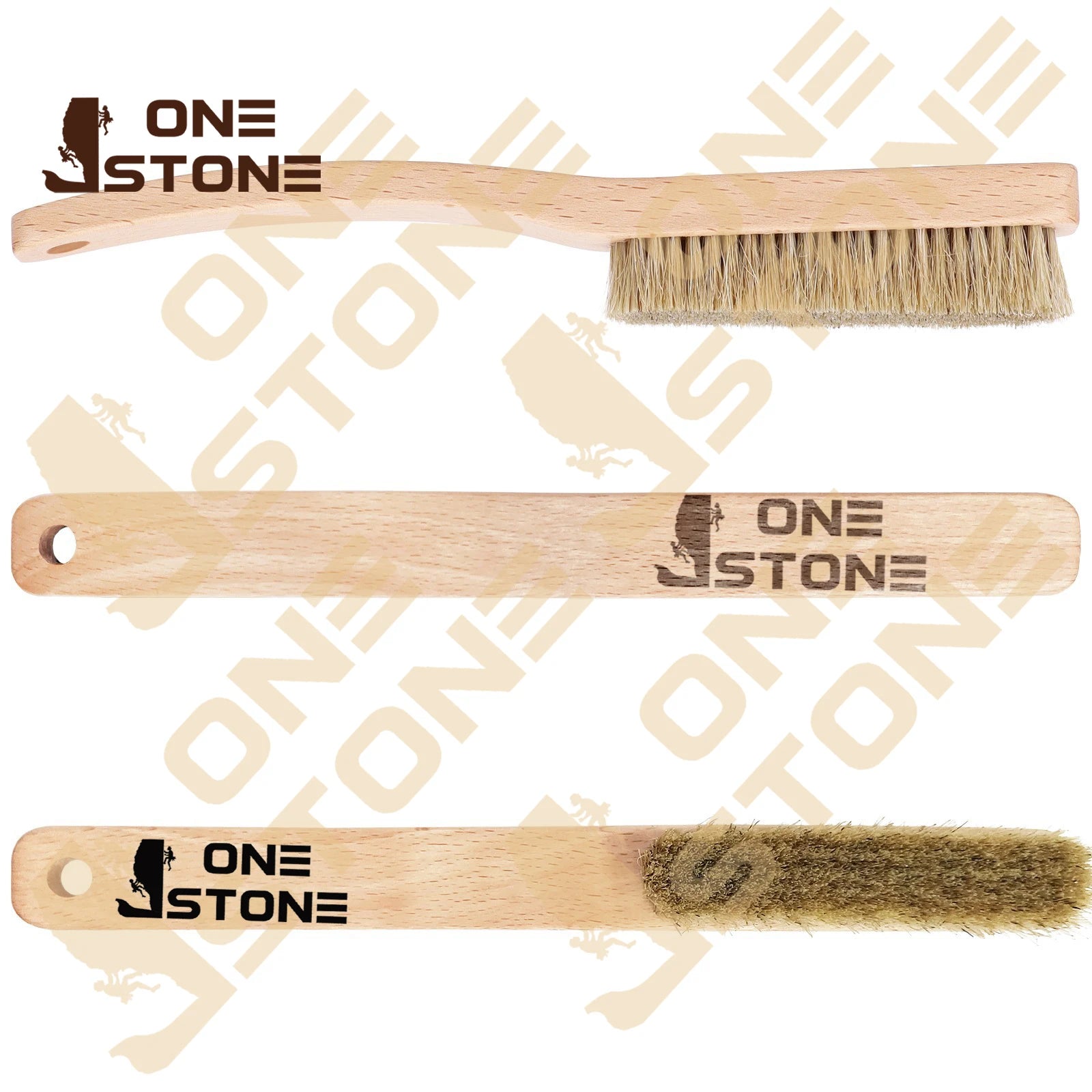 Boar Bristle Rock Climbing Boulder Brush for Rock Climbing Boar Hair for Climbing Mug