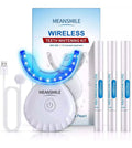 2024 Advanced Wireless Teeth Whitening Kit with Cold Blue/Red Ray 16/24/32pcs Bulbs and Gel Custom Logo for LED