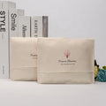 Wholesale Customized Cotton Envelope Pouch Bag with Accoutrement for Craft Sticker Use for Personalized Packing Envelope Bags