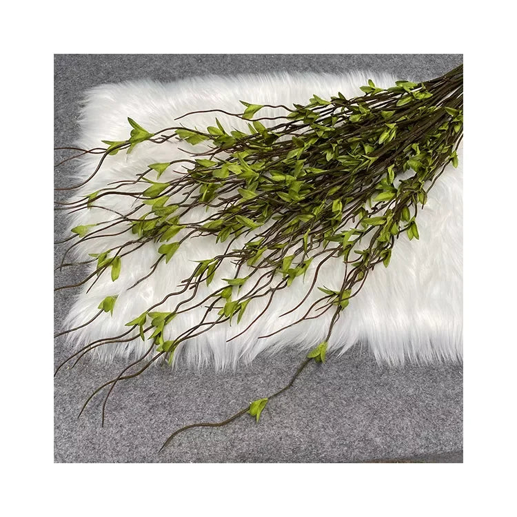 China Manufacturer's Dragon Spring-Autumn Leaves Artificial Flowers for Wedding Decorations
