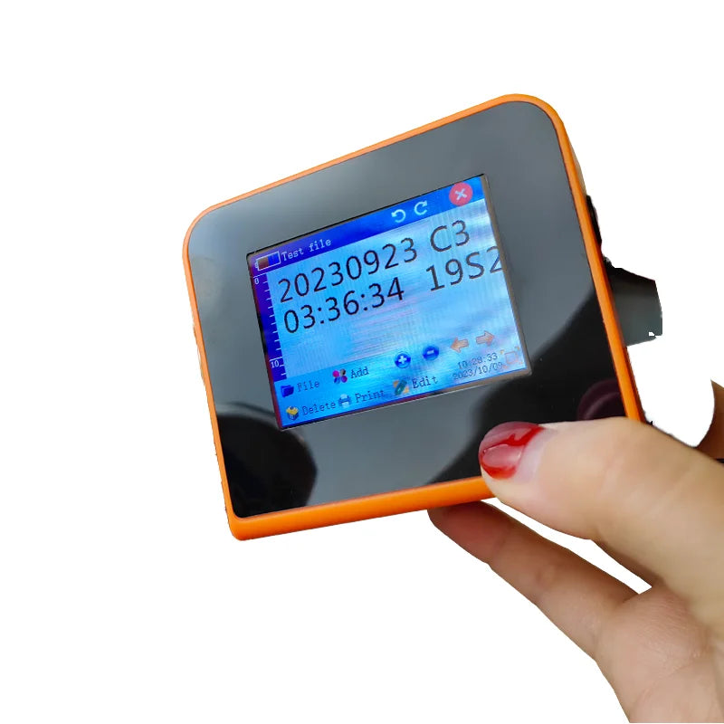 INCODE Portable High-Speed Industrial Coding Machine Handheld Inkjet Printer for Fast Durable Clear Fast Dry Ink Card Printer