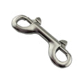 Hardware Double Snap Hook 90mm Stainless Steel 316 Snap Hook Swivel