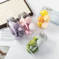 7 Pcs Multi-Colored Latex Free Makeup Sponge Set Private Label Waterdrop Makeup Sponge Blender Latex Free Powder Puff