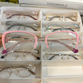 Newest Manufactures Photochromic Metal Cat Eye Frame Prescription Eyeglasses Optical Frame for Women 2023 Fashion