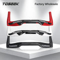 Integrated Carbon Triathlon Time Trial TT Bullhorn Aerobars Handlebar for Road Bicycles 31.1-32.5mm Clamp Diameter 400-440mm