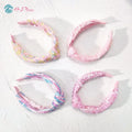 Warm Winter Hair Band Women Girls Hair Accessories 2022 Best Selling Bling Sequin Hair Decoration Hairband